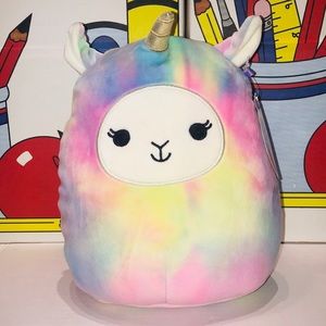 Kelly Toy 9” Squishmallow Tie Dye Rainbow Plush